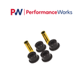 Prothane Universal Pivot Bushing Kit - 1-3/4 for 5/8in Bolt - Black