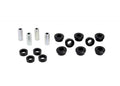 Control arm - upper and lower bushing 12 Bushings 4 Tubes Grease