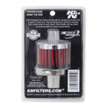 K&N 0.625 inch ID 2 inch OD 1.5 inch H Clamp On Crankcase Vent Filter