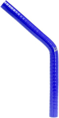 HPS Performance 3/4 ID 10 Leg Silicone 45 Degree Elbow Coupler Hose High Temp 4-ply Reinforced Blue (19mm ID)