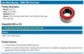 STANDARD BALL BEARING