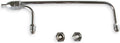 Fuel Line 3/8 Inch Dual Inlet Chrome Fits Holley 4150 style Carburetors with 9-5/16 Inch centers Mr Gasket