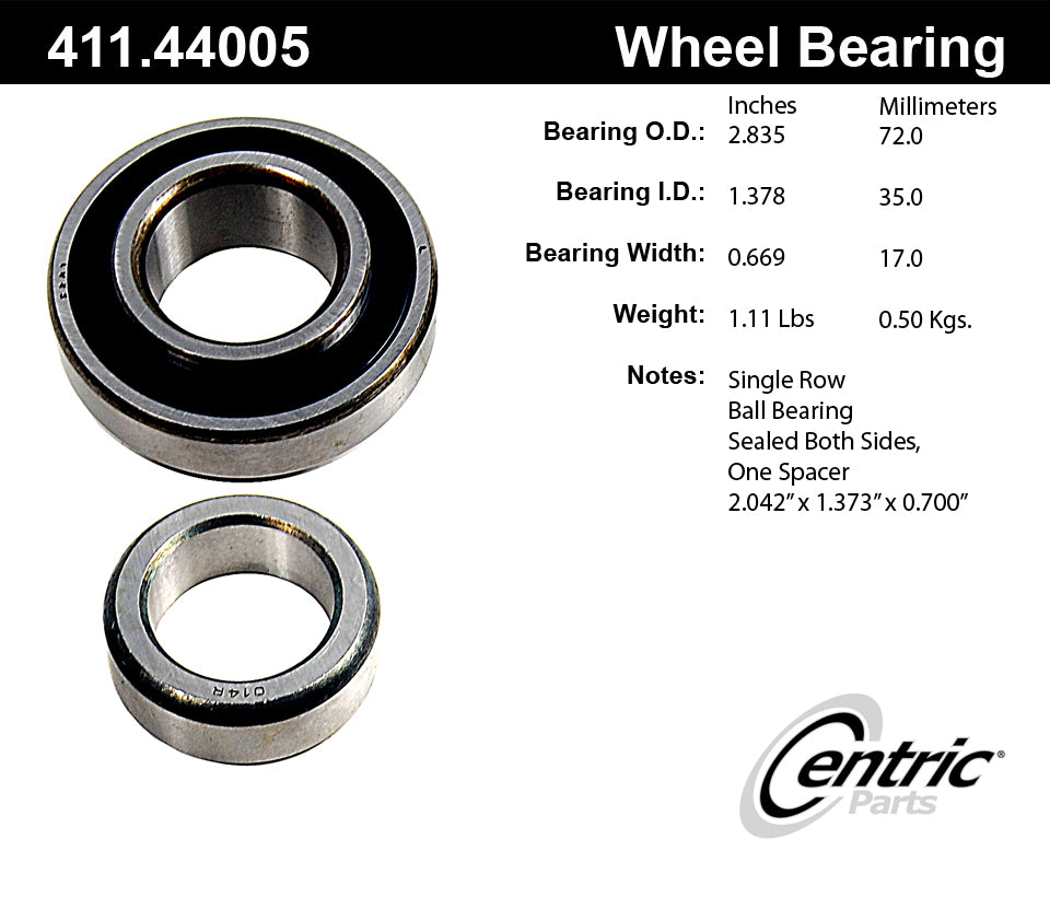 STANDARD BALL BEARING