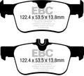 DFC 79-81 Toyota Celica Rear 5000 Advanced Semi Metallic Brake Pads and Hardware Kit