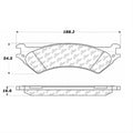 Centric C-TEK 99-04 Ford F-150 Ceramic Rear Brake Pads w/Shims