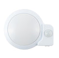 LED MOTION SENSOR LIGHT FIXTURE SOLARION 300 BRUSHED NICKEL