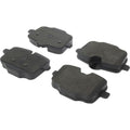 Centric Premium Semi-Metallic Brake Pads w/Shims & Hardware - Rear
