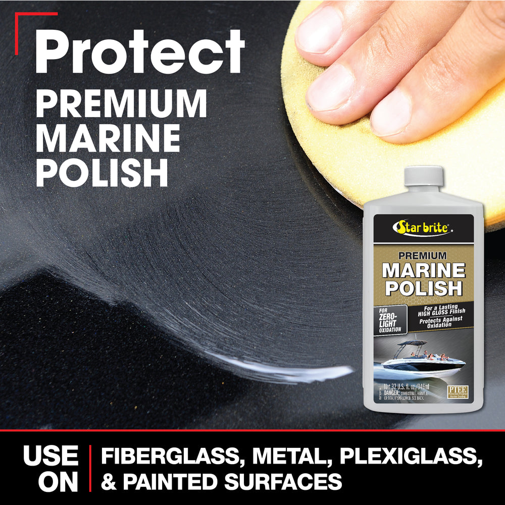 PREMIUM MARINE POLISH 32 OZ.