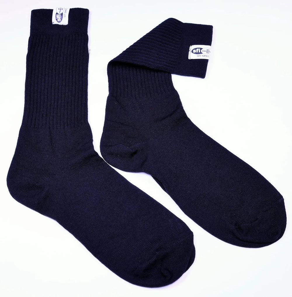 Socks FR Medium 8-9 Black SFI 3.3