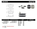 StopTech Street Select Brake Pads w/ Hardware Rear - 01-09 Volvo S60