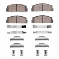 R1 70-74 Toyota Corolla (Us/Canada) Front Ceramic Brake Pads and Hardware Kit