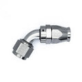 DeatschWerks 10 AN Female Flare Swivel (Incl Ferule/Olive) 60-degree Hose End PTFE anodized DW titanium