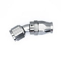 DeatschWerks 10 AN Female Flare Swivel (Incl Ferule/Olive) 30-degree Hose End PTFE anodized DW titanium