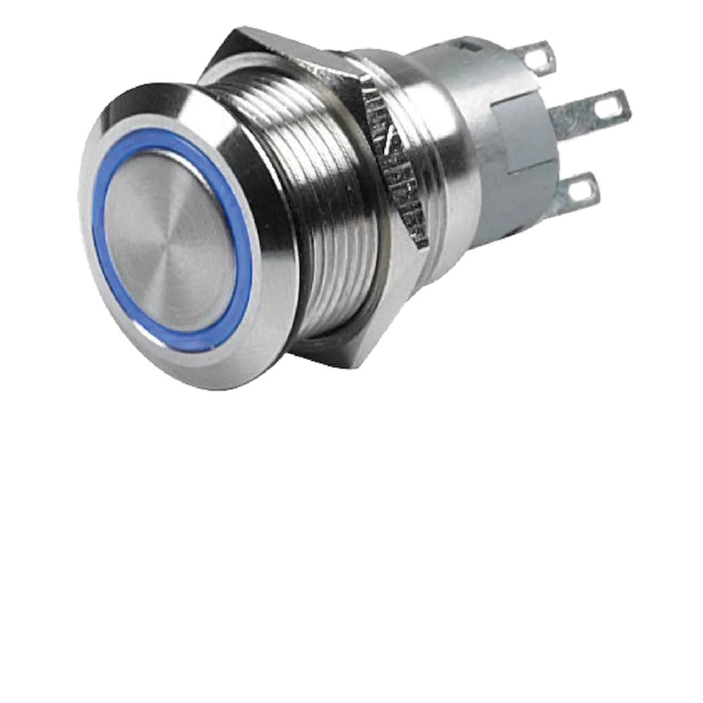 SWITCH PUSH BUTTON MOMENTARY SS RED