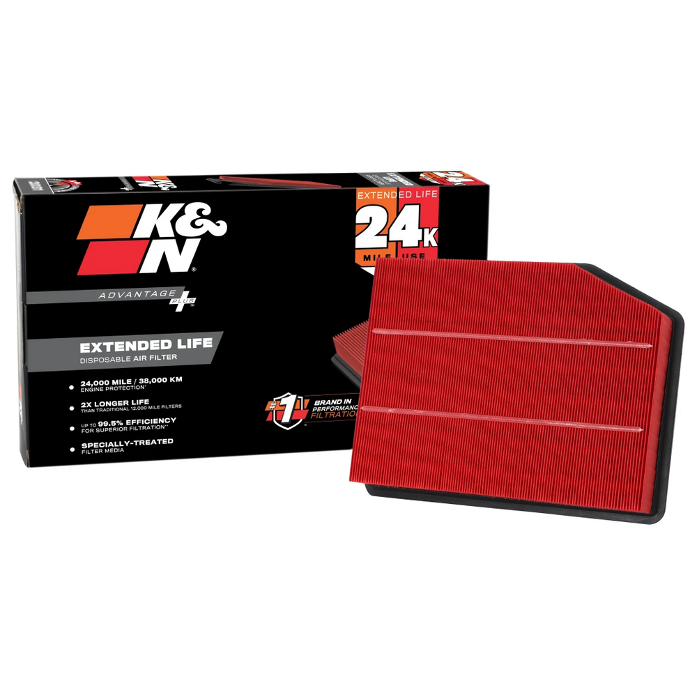 K&N Engineering silver auto part