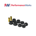 Prothane 88-00 Honda Civic Front Shock Bushings - Red
