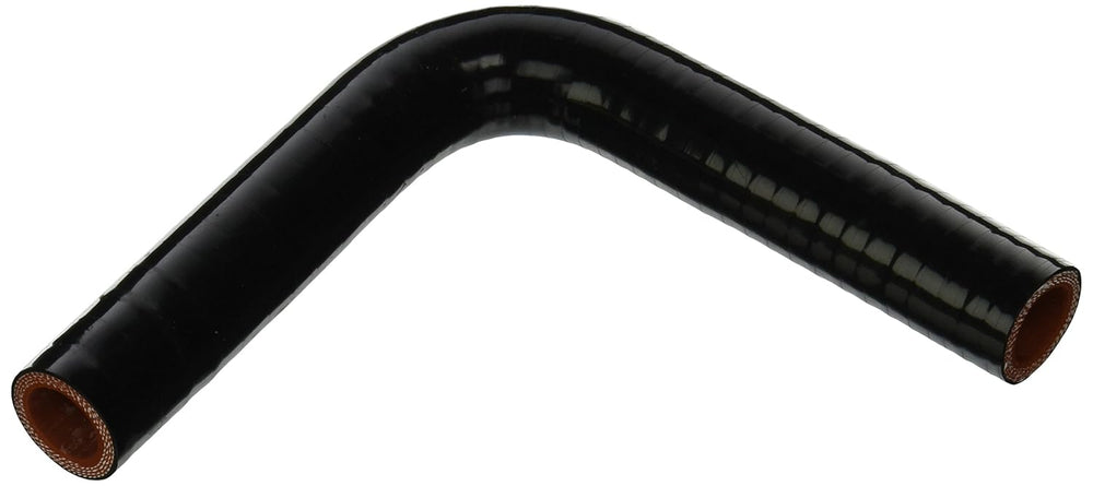 HPS Performance 3/4 ID 10 Leg Silicone 90 Degree Elbow Coupler Hose High Temp 4-ply Reinforced Black (19mm ID)