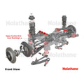 Control arm - upper inner bushing 8 Bushings 4 Tubes Install Guide Grease