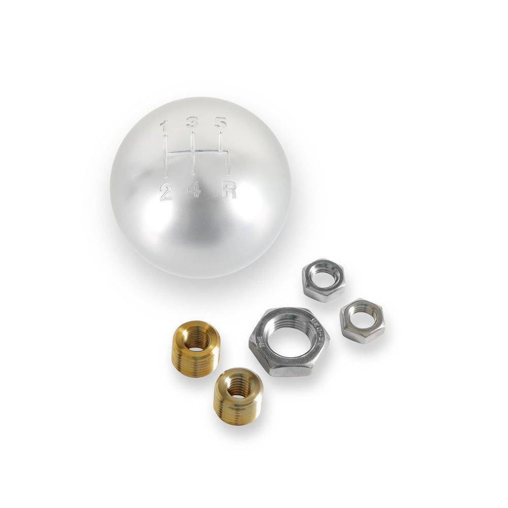 BILLET SHIFTER BALL SILVER - 5SPEED
