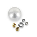 BILLET SHIFTER BALL SILVER - 5SPEED