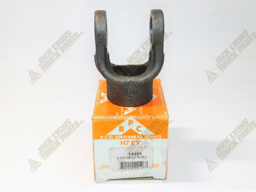 H7 END YOKE 1-1/4IN RD WELD