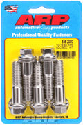 ARP 1/2-13 in. Thread, 2.00 in Stainless Steel 300 Bolts - Set of 5