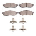 DFC 80-83 Honda Civic Hatchback Front 5000 Advanced Semi Metallic Brake Pads and Hardware Kit