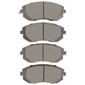 R1 02-12 Subaru Impreza Front Semi Met Brake Pads