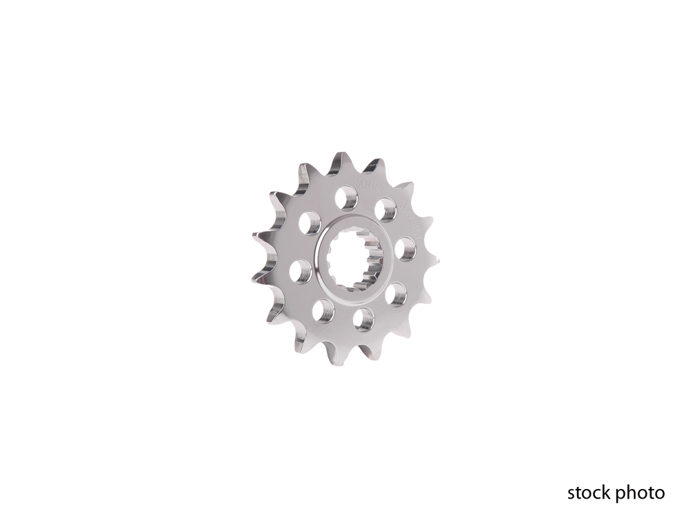 Vortex Racing Steel Front Sprocket 520 16 Tooth- Silver