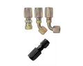 Fragola -10AN x 90 Degree Hose End - Power Steering