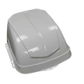 VENT COVER WEATHER SHIELD WHITE