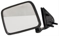 LH MIRROR OUTSIDE REAR VIEW; MANUAL; BRIGHT NISSAN D21 8694; PICKUP 9597