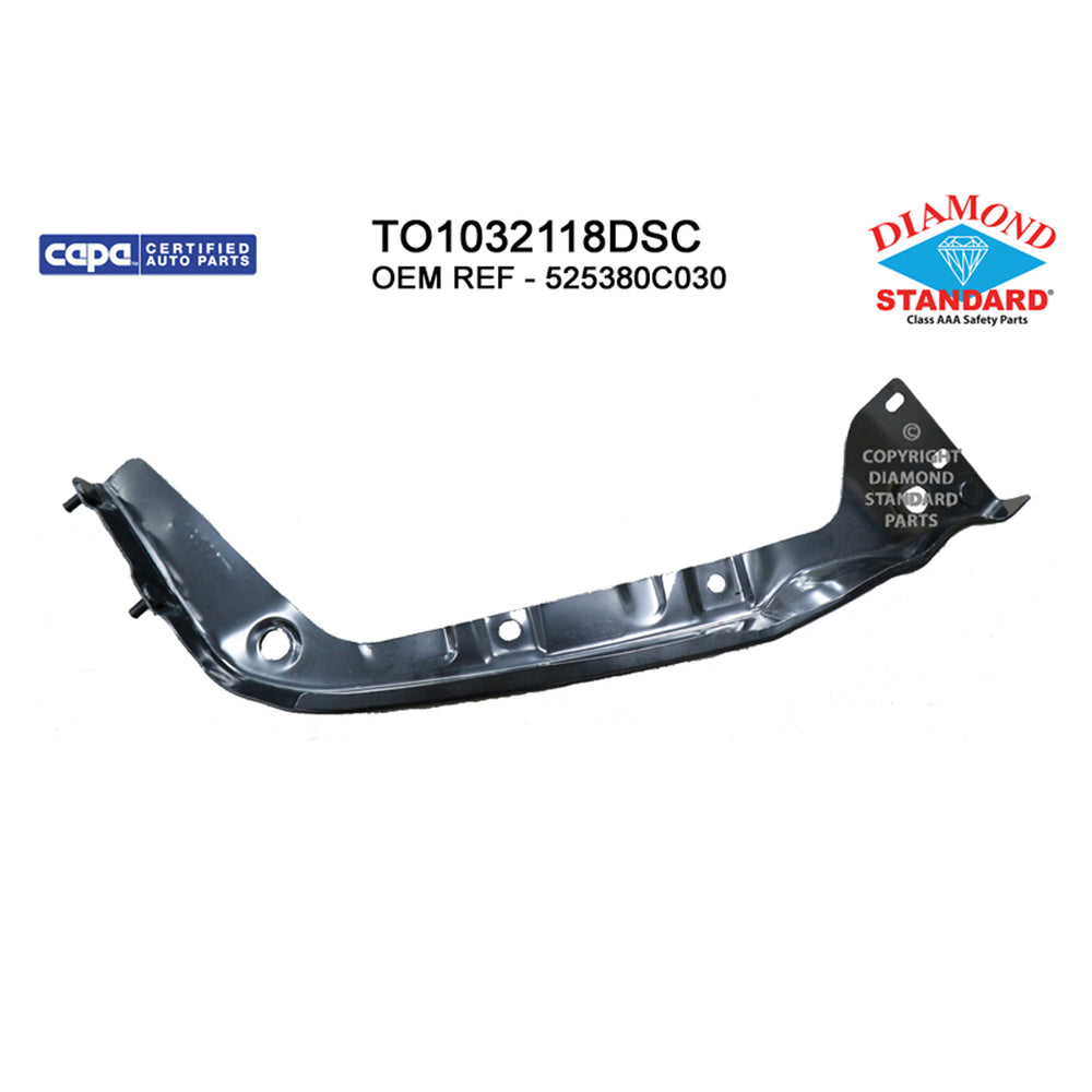 CAPA 1421 TOYOTA TUNDRA FRT OTR RETAINER BRACKET LH