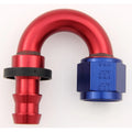 #6 180 Deg Push-On Hose End