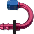 #6 180 Deg Push-On Hose End