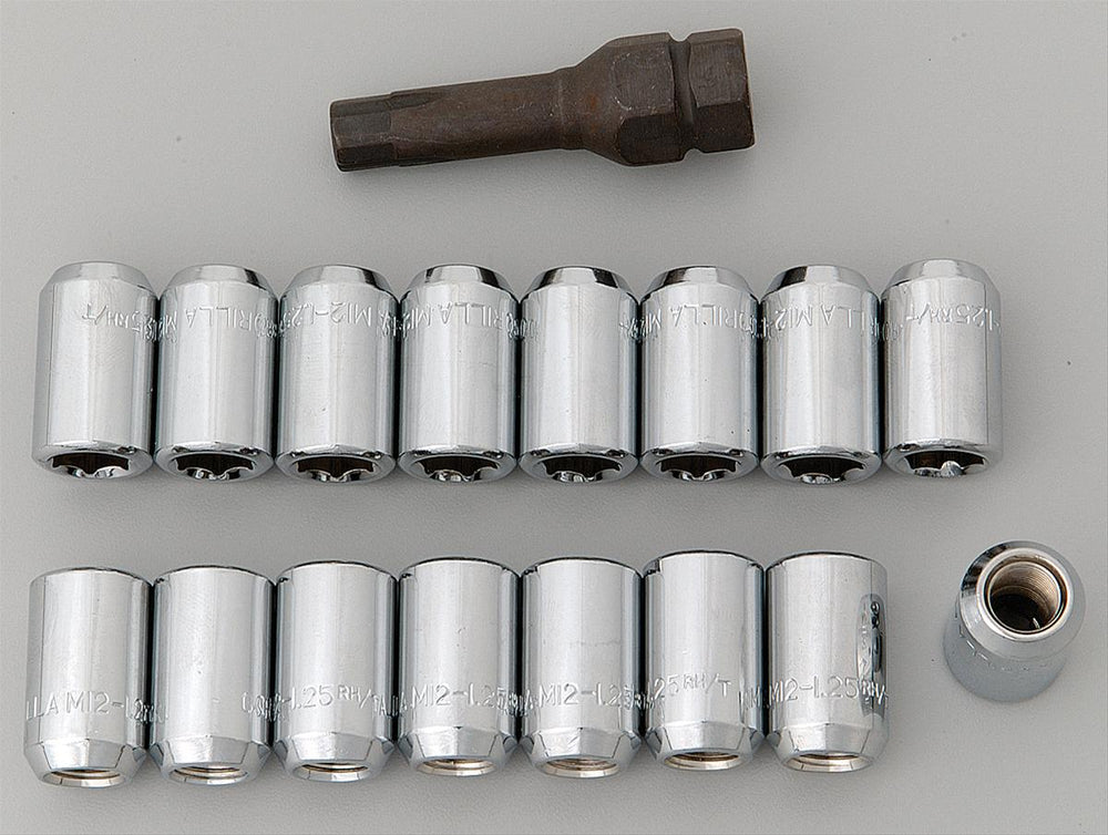 12MM X 1.25 ACORN 4 LUG KIT HEX SOCKET COMBO PACKS