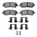 DFC 08-13 Toyota Highlander Rear 4000 HybriDynamic Brake Pads and Hardware Kit