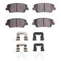 R1 11-17 Kia K900 Rear Semi Met Brake Pads and Hardware Kit