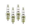 HP Copper Spark Plug Shorty 14MM Thread .460 In Reach Heat Range 6 Tapered Seat 4 Pack ACCEL