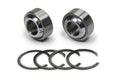 QA1 SIB Series Bearing Kit w/Snap Rings - .500in ID x .625in Wide - Heat Treated Chrome Plated S.S.