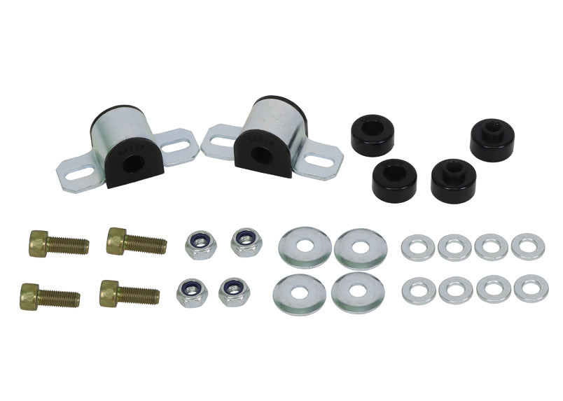 Sway bar - mount bushing 6 Bushings 2 Saddles 4 Bolts 4 Nuts 12 Washers Grease Install Guide