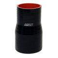 HPS Performance 1.75 - 2 ID 4 Long High Temp 4-ply Reinforced Silicone Reducer Coupler Hose Black (45mm - 51mm ID 102mm Length)