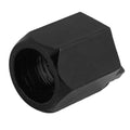 HPS Performance 7/8 - 1 ID High Temp 4-ply Reinforced Silicone 90 Degree Elbow Reducer Hose Black (22mm - 25mm ID)
