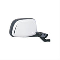 9296 FORD BRONCO/F150F350 RH MANUAL FOLDAWAY OE MIRROR BLACK W/CHROME COVER PADDLE DESIGN