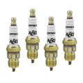 HP Copper Spark Plug Shorty 14MM Thread .460 In Reach Tapered Seat Non-Resistor 4 Pack ACCEL