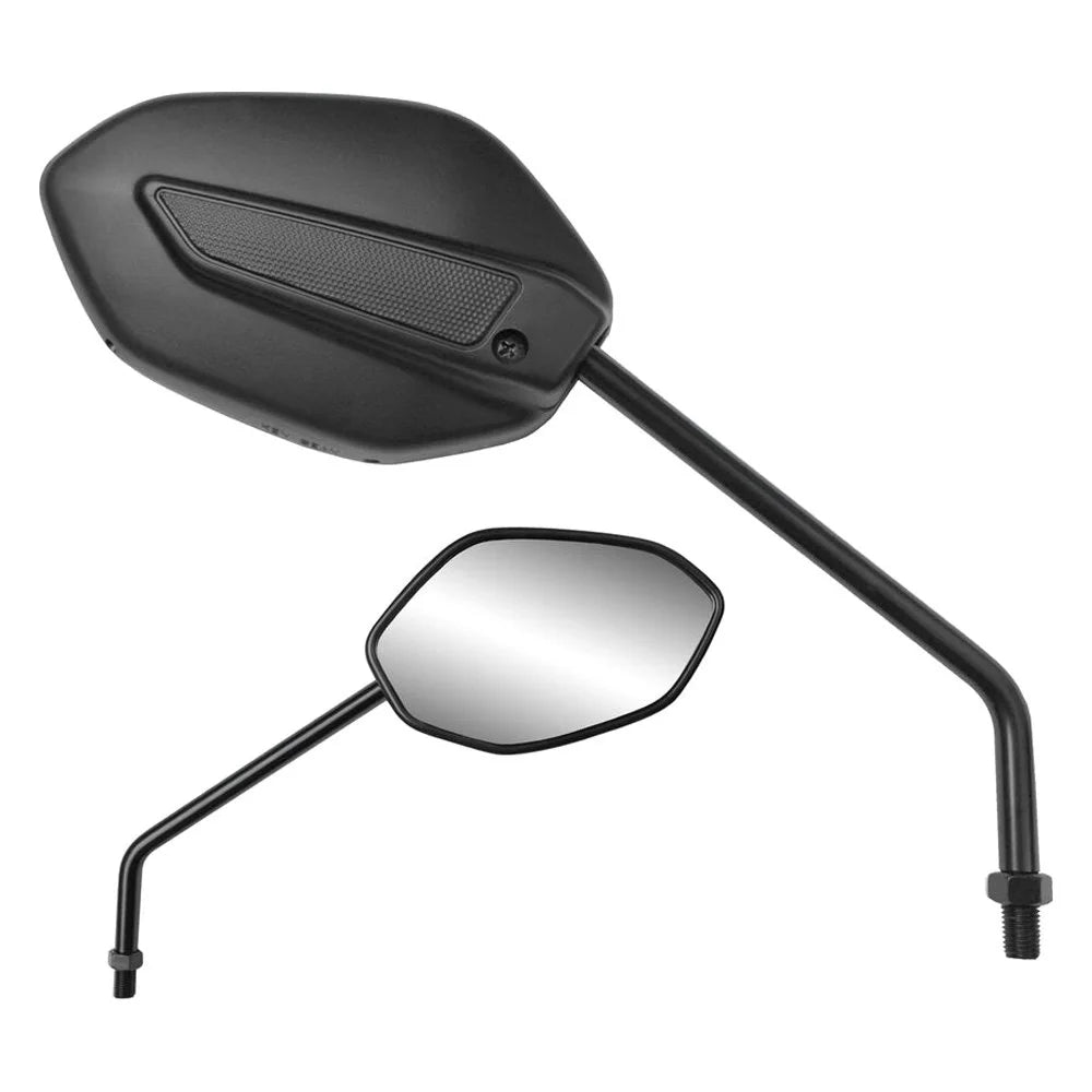 BLACK ANGLED ATV MIRROR (PAIR)
