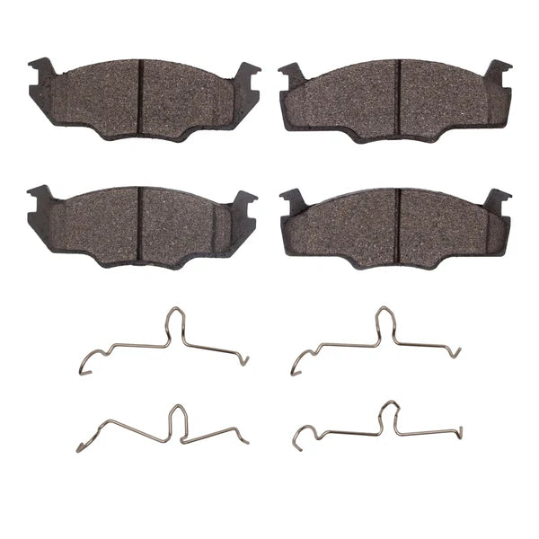 R1 80-84 Volkswagen Jetta Sedan Front Ceramic Brake Pads and Hardware Kit