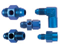 Fragola -8AN Inline Oil Temp Adapter - Black