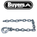 SAFETY CHAIN3/8INX42IN 15K LBS W/CLEVIS
