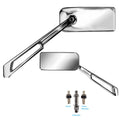 LOW-PRO CHROME MOTORCYCLE MIRROR